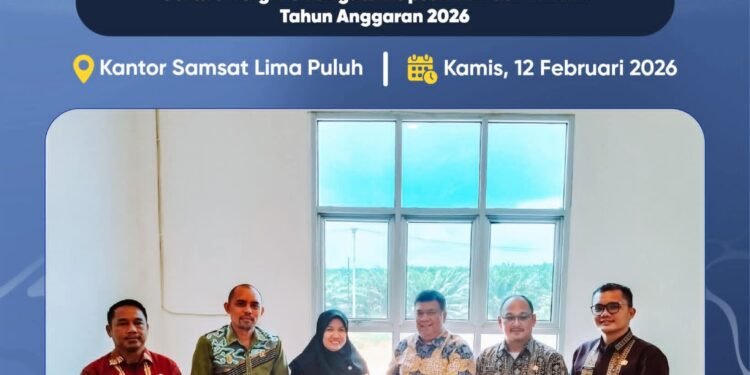 Bapenda Batu Bara dan Samsat Lima Puluh Perkuat Sinergi Pemungutan Opsen PKB dan BBNKB Tahun 2026