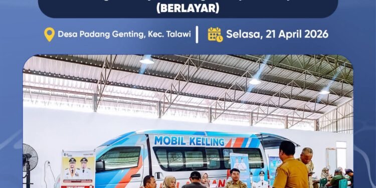 Bupati Baharuddin Tinjau Program Berlayar di Padang Genting, Bapenda Batu Bara Permudah Layanan Pajak Digital