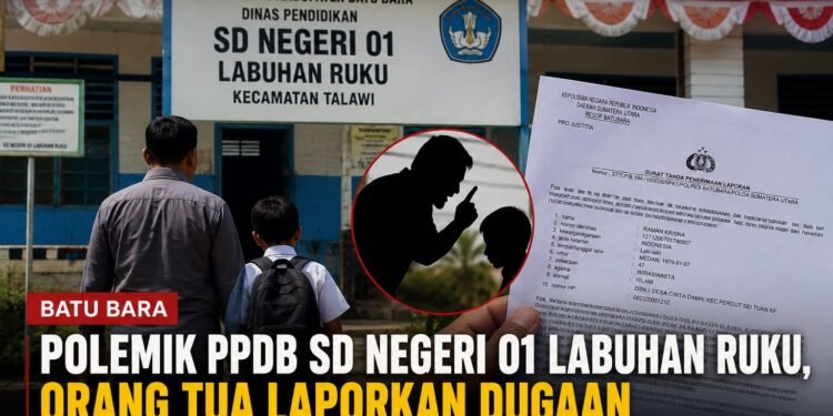 Polemik PPDB SD Negeri 01 Labuhan Ruku, Orang Tua Laporkan Dugaan Intimidasi Anak ke Polres Batu Bara