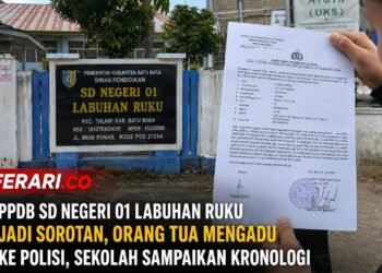 PPDB SD Negeri 01 Labuhan Ruku Jadi Sorotan, Orang Tua Mengadu ke Polisi, Sekolah Sampaikan Kronologi