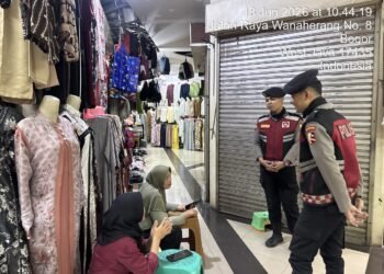 Patroli Dialogis Baharkam Polri di Bogor, Perkuat Kamtibmas di Permukiman dan Pasar Tradisional