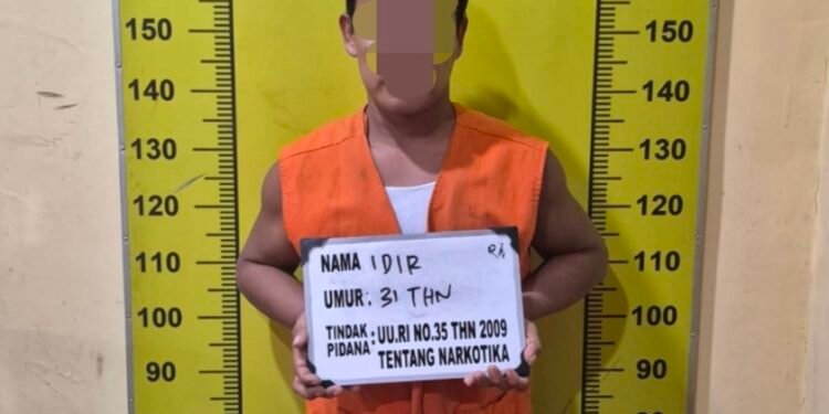 Sat Narkoba Polresta Deli Serdang Tangkap Pria di Pantai Labu, Sabu 0,42 Gram Diamankan