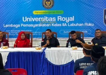 Razia Insidentil Lapas Labuhan Ruku dan Kanwil Ditjenpas Sumut, Seluruh WBP Negatif Narkoba dan Area Hunian Bersih dari Halinar