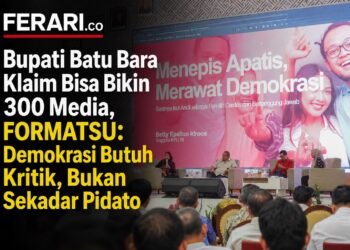 Bupati Batu Bara Klaim Bisa Bikin 300 Media, FORMATSU: Demokrasi Butuh Kritik, Bukan Sekadar Pidato