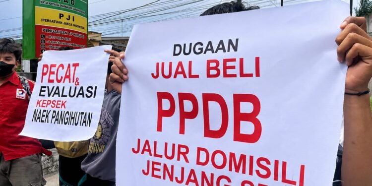 PPDB Panas, APDESU Geruduk Kantor Bupati dan Kejari Batu Bara