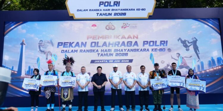 Korsabhara Pamerkan Almatsus Modern di CFD Sudirman, Meriahkan Hari Bhayangkara ke-80