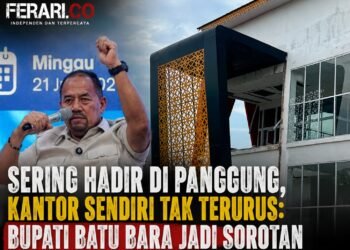 Sering Hadir di Panggung, Kantor Sendiri Tak Terurus: Bupati Batu Bara Jadi Sorotan