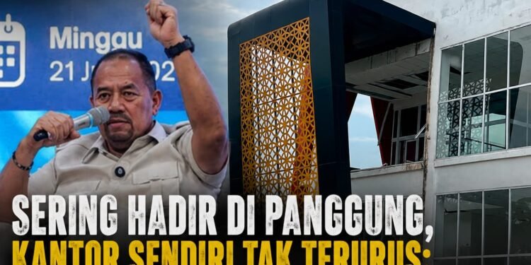 Sering Hadir di Panggung, Kantor Sendiri Tak Terurus: Bupati Batu Bara Jadi Sorotan