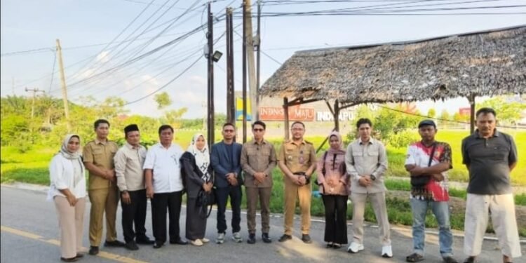 Reses DPRD Batu Bara Dapil I Tinjau Lahan di Pintu Tol Lima Puluh, Dorong Jadi Sentra UMKM
