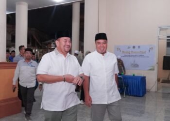 Bupati Batu Bara Sambut Langsung Kepulangan 187 Jemaah Haji Kloter 4, Doakan Seluruhnya Jadi Haji Mabrur