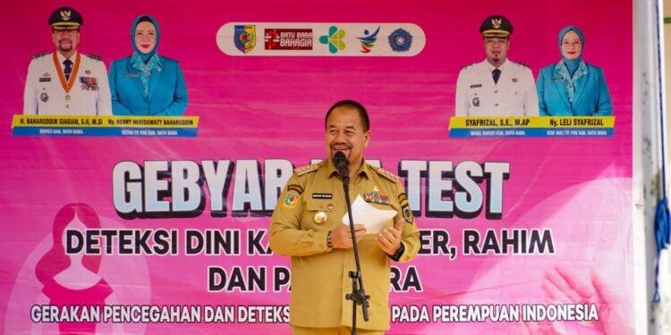 Bupati Batu Bara Targetkan IVA Test Menjangkau Seluruh Kecamatan, Perkuat Deteksi Dini Kanker Perempuan
