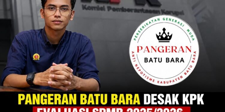 PANGERAN Batu Bara Desak KPK Evaluasi SPMB 2025/2026, Soroti Dugaan Gratifikasi dan Jual Beli Kursi SD-SMP