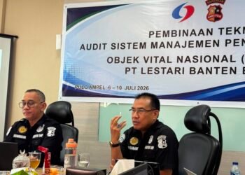 Gaspol Jaga Listrik Tetap Aman, Baharkam Polri Perkuat Pengamanan PLTU Banten