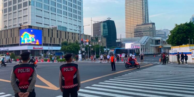 CFD Jakarta Makin Chill! Dirsamapta Baharkam Polri Bikin Warga Olahraga Tanpa Rasa Waswas