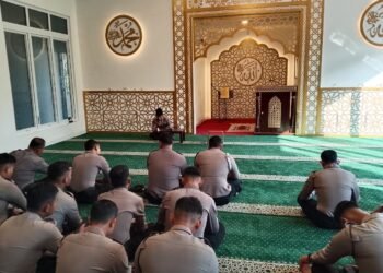 Korsabhara Baharkam Polri Gelar Binrohtal, 100 Personel Ikuti Pembinaan Rohani dan Mental