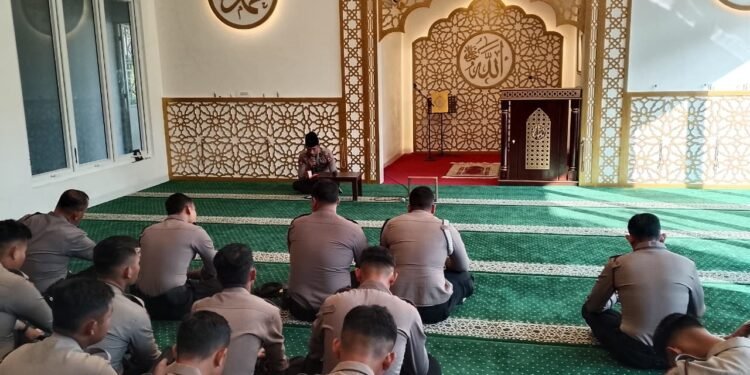 Korsabhara Baharkam Polri Gelar Binrohtal, 100 Personel Ikuti Pembinaan Rohani dan Mental