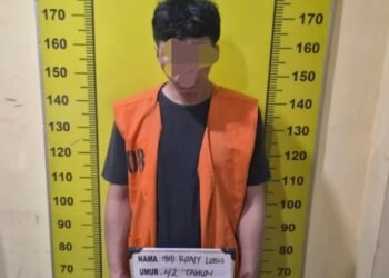 Polisi Gerebek Rumah di Beringin, Pria 46 Tahun Tertangkap Simpan Sabu 1,72 Gram