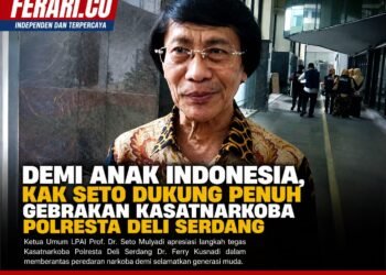 Demi Anak Indonesia, Kak Seto Dukung Penuh Gebrakan Kasatnarkoba Polresta Deli Serdang