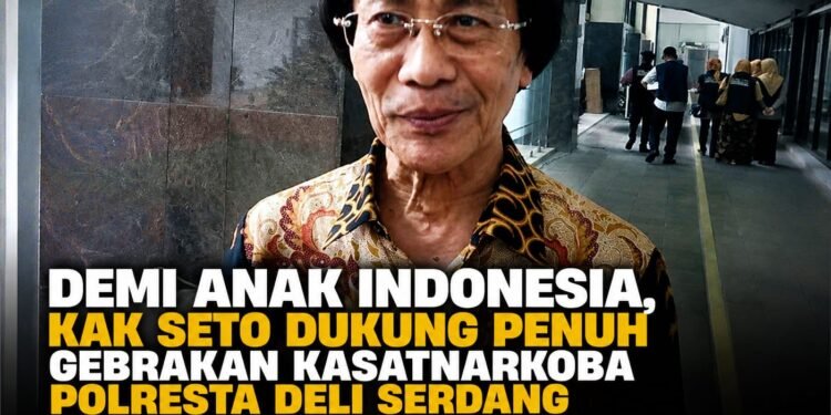 Demi Anak Indonesia, Kak Seto Dukung Penuh Gebrakan Kasatnarkoba Polresta Deli Serdang