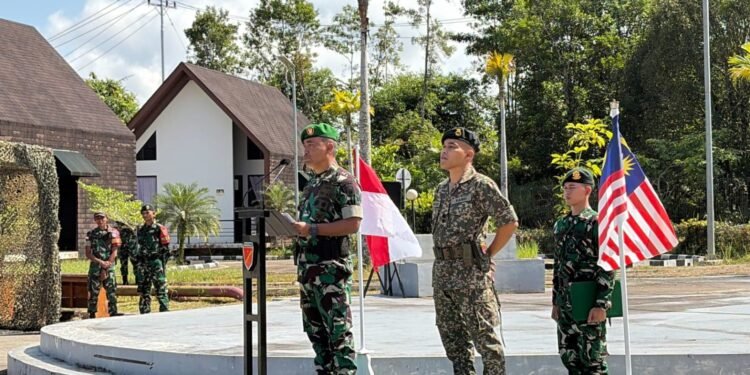 Patroli Terkoordinasi TNI-Malaysia Resmi Dimulai di PLBN Badau, Perkuat Keamanan Perbatasan RI-Malaysia