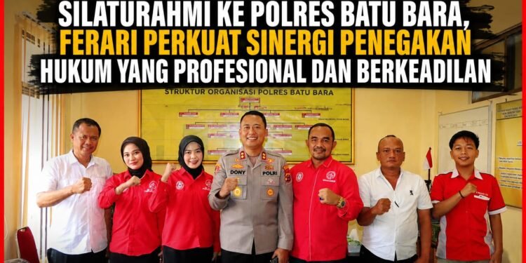 Silaturahmi ke Polres Batu Bara, FERARI Perkuat Sinergi Penegakan Hukum yang Profesional dan Berkeadilan