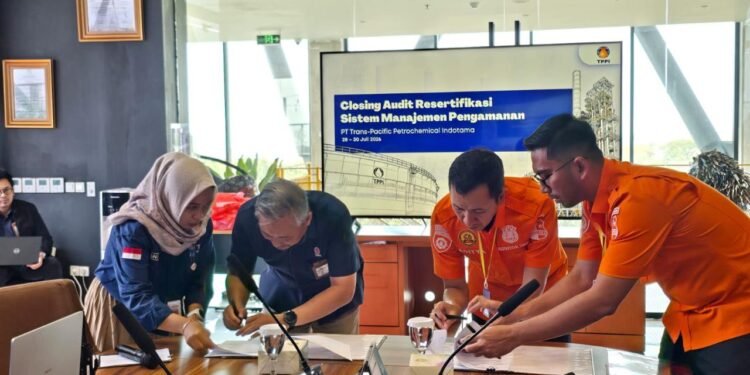 PT TPPI Pertahankan Predikat GOLD, Tim Audit Baharkam Polri Beri Nilai 92,56 Persen untuk SMP Obvitnas