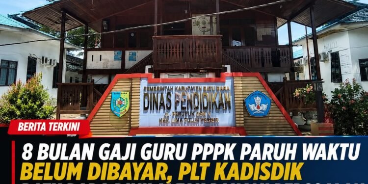 8 Bulan Gaji Guru PPPK Paruh Waktu Belum Dibayar, Plt Kadisdik Batu Bara Dinilai Tak Pahami Persoalan