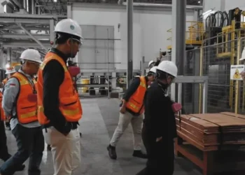 INALUM Perkuat Sinergi Hilirisasi Mineral Lewat Kunjungan Strategis ke Smelter Freeport Gresik