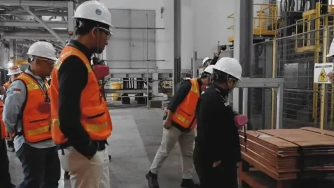 INALUM Perkuat Sinergi Hilirisasi Mineral Lewat Kunjungan Strategis ke Smelter Freeport Gresik