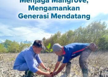 Bukan Sekadar Tanam Pohon, INALUM Jaga Masa Depan Lewat 15 Ribu Mangrove