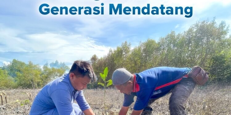 Bukan Sekadar Tanam Pohon, INALUM Jaga Masa Depan Lewat 15 Ribu Mangrove