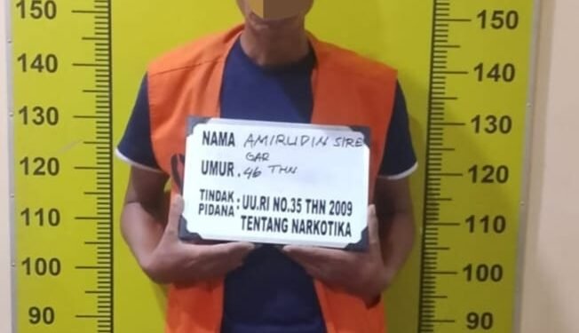 Terima Laporan Warga, Satresnarkoba Polresta Deli Serdang Tangkap Terduga Pengedar Sabu di Tanjung Morawa