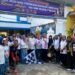 M.S. Kaban Lepas Jalan Sehat Reuni Alumni SMAN 7 Medan, Resmikan Renovasi Musala dan Tanam Pohon