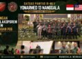 Dankolakopsrem 121/ABW Tinjau Pos Satgas Pamtas Yonarmed 13/Nanggala, Perkuat Kesiapsiagaan di Perbatasan RI-Malaysia