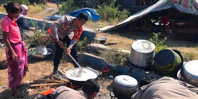 Korbrimob Perkuat Penanganan Pascagempa NTT, Posko dan Layanan Kesehatan Diperluas