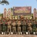 Pererat Persahabatan di Tapal Batas, Satgas Yonarmed 13/Nanggala Terima Kunjungan 11 RAMD Malaysia