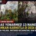 Sinergi Lintas Sektor, Satgas Yonarmed 13/Nanggala Padamkan Karhutla di Desa Badau