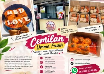 Cemilan Umma Faqih: Dimsum Mentai Jadi Produk Unggulan UMKM Tanah Merah Batu Bara