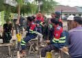 Satgas Pamtas Yonif 645/Gardatama Yudha Pererat Toleransi Beragama Bersama Warga Muslim di Yalimo
