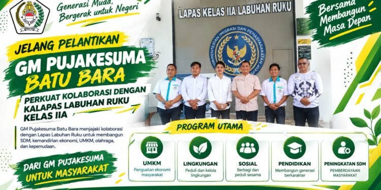 Bangun SDM dan Kemandirian Ekonomi, GM Pujakesuma Batu Bara Jajaki Kolaborasi dengan Lapas Labuhan Ruku