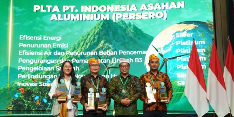 PLTA INALUM Sabet 8 Penghargaan ENSIA 2026, Inovasi Lingkungan Jadi Sorotan
